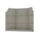Valcourt Contemporary Moulded Brick Panels for Frontenac Decorative Wood Fireplace
